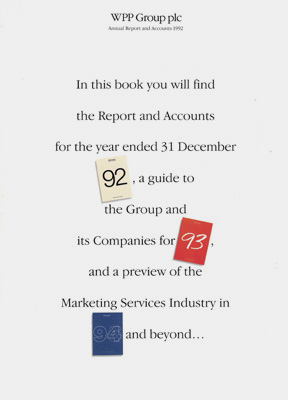 Annual Report Accounts 1992