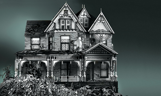 Lego Victorian house